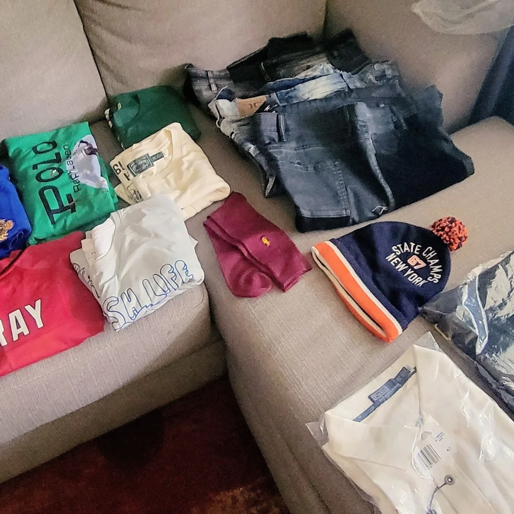 Full Big AND Tall Men's Warbrobe. MOSTLY Ralph Lauren POLO